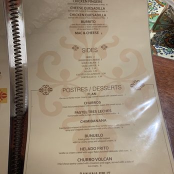 Hacienda Don Manuel - Menu - Mexican Near Me - Suffern, New York