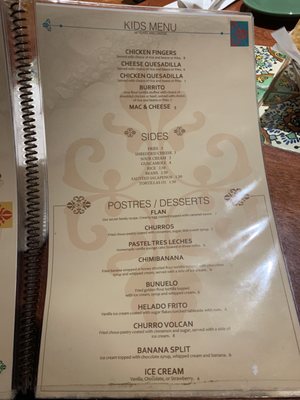 Menu photo 2 Hacienda Don Manuel Suffern, NY