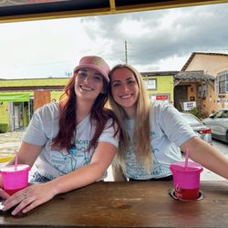 Trolley Pub - St Petersburg - My friend and I