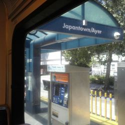 Japantown / Ayer Lightrail Station - The station