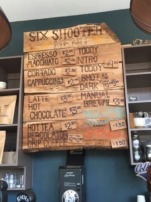 Menu photo 8 Six Shooter Coffee Cleveland, OH Menu photo 8 Six Shooter Coffee Cleveland, OH