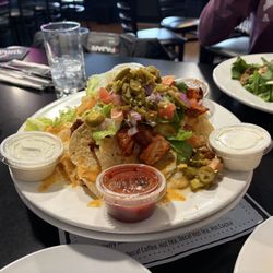 Ebenezer's Bar & Grill - Buffalo Chicken Nachos