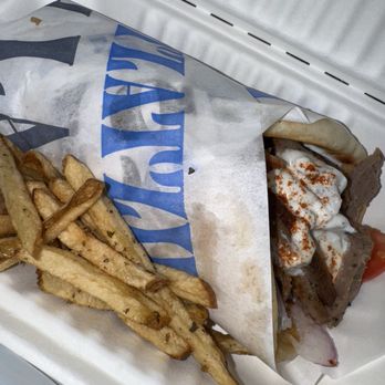 Nick The Greek - Beef/Lamb Gyro Pita - Greek Near Me - Visalia, California