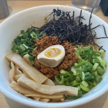 Kajiken - Homura aburasoba with half ajitama - Ramen Near Me - Elk Grove, California Kajiken - Homura aburasoba with half ajitama - Ramen Near Me - Elk Grove, California