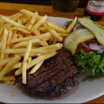 Diamondback Grill - I decided to start at the top of the menu and order the "Diamondback Burger," along with a side of fries. - Wine Bars Near Me - Sonora, California