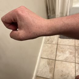 Spray tan gone horribly wrong Spray tan gone horribly wrong