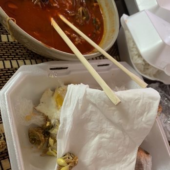 Miso - Look in the food on the napkin. Disgusted. - Japanese Near Me - Round Rock, Texas Miso - Look in the food on the napkin. Disgusted. - Japanese Near Me - Round Rock, Texas