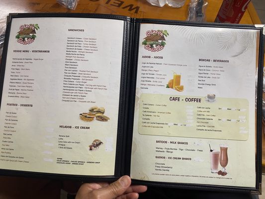 Menu photo 5 Rincon Criollo Restaurant Miami, FL