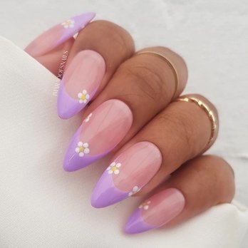 European Nails & Spa - This is the reference photo I used for my nails, just a simple purple French tip type look - Nail Salons Near Me - Conway, Arkansas European Nails & Spa - This is the reference photo I used for my nails, just a simple purple French tip type look - Nail Salons Near Me - Conway, Arkansas