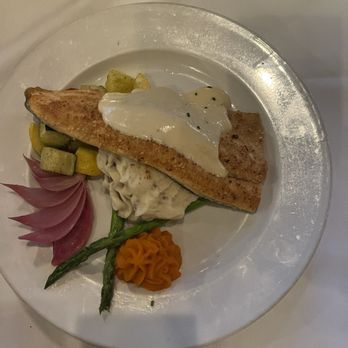 Restaurant At Convict Lake - Rainbow trout - New American Near Me - Mammoth Lakes, California