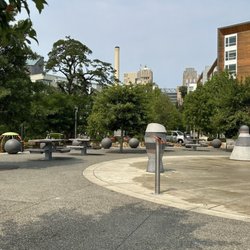 Yesler Terrace Park - Water feature turns on every so often