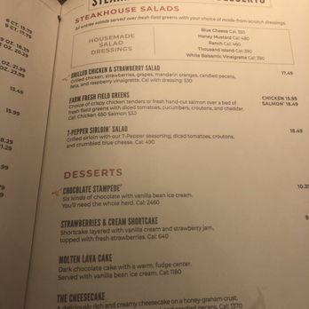 LongHorn Steakhouse - Menu - American Near Me - Pensacola, Florida