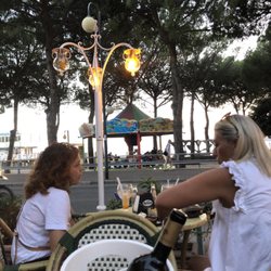 Tropical Gelateria - View from the outdoor seating area.