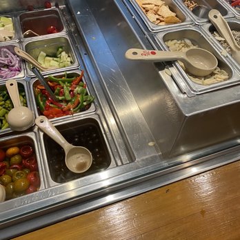 Greenlife - a variety of salads in a buffet - Salad Near Me - Mamaroneck, New York