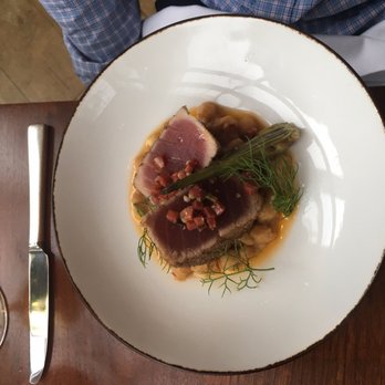 Blue Duck Tavern - Ahi tuna- chickpeas were good! - New American Near Me - Washington, DC, District of Columbia