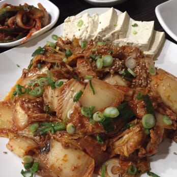 Asian Bistro - Tofu Kimchi pork stir fry - Chinese Near Me - Princeton Junction, New Jersey