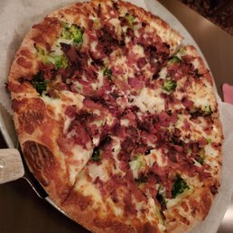 Baked potato pizza