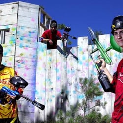 Ultimate Paintball - After a day of fun at Ultimate Paintball's Castle