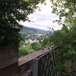 Touristikbüro Kloster Lorch - view into the valley