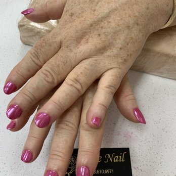 Rose Nails - like it very much mirror powder - Nail Salons Near Me - Bridgeport, Connecticut