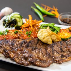 I Love Korean BBQ - Kalbi & Spicy Chicken Combo!