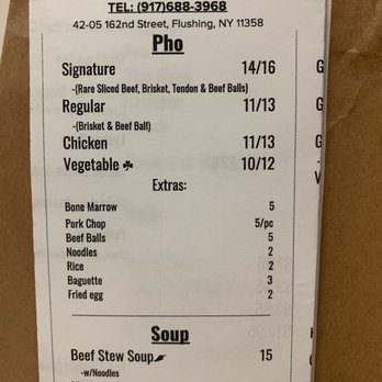 Chef Papa Vietnamese Kitchen - Menu - Vietnamese Near Me - Flushing, New York