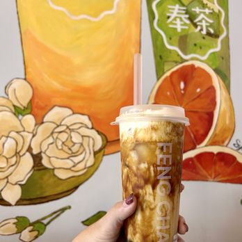 Feng Cha - Chinatown - Creme Brulee Dirty Boba - Bubble Tea Near Me - Houston, Texas Feng Cha - Chinatown - Creme Brulee Dirty Boba - Bubble Tea Near Me - Houston, Texas