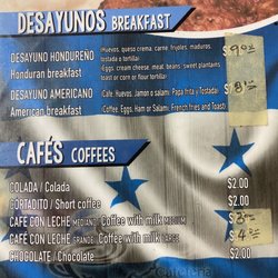Andrea’s Cafeteria. - Breakfast/Coffees