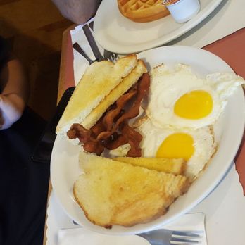 Doug's Place - Light breakfast menu: eggs and bacon - Breakfast & Brunch Near Me - Castro Valley, California Doug's Place - Light breakfast menu: eggs and bacon - Breakfast & Brunch Near Me - Castro Valley, California