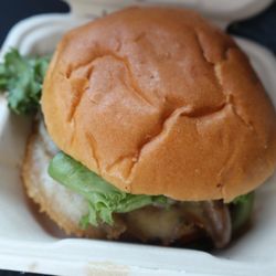 Mushroom Swiss Burger