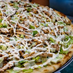Rosa's Pizza - Grilled Chicken Ceasar Pie