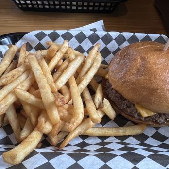 Grinderz - Cheese Burger Combo - Burgers Near Me - Huntington Beach, California