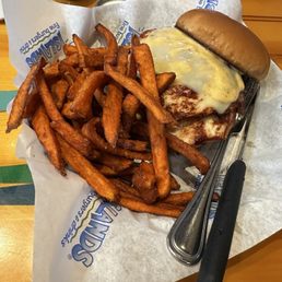 Shorebird Sandwich with an extra chicken breast Shorebird Sandwich with an extra chicken breast