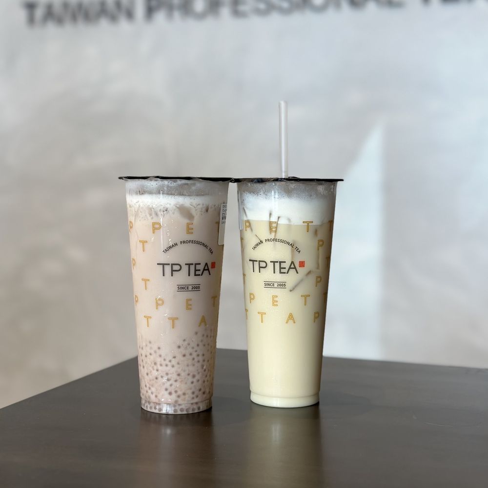 TP Tea - Taro Coconut Sago + Green Tea Latte - Bubble Tea Near Me - Frisco, Texas TP Tea - Taro Coconut Sago + Green Tea Latte - Bubble Tea Near Me - Frisco, Texas
