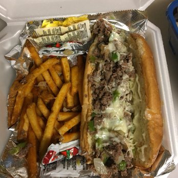 Grace’s Kitchen - Philly Cheesesteak with fries - Seafood Near Me - Killeen, Texas Grace’s Kitchen - Philly Cheesesteak with fries - Seafood Near Me - Killeen, Texas