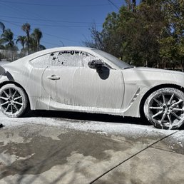 Getting washed
