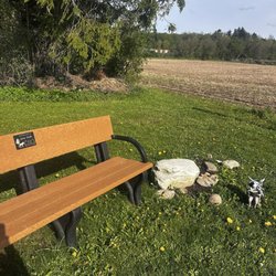 Waterville Public Library - Outdoor seating