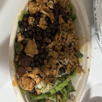 Chipotle Mexican Grill - Burrito bowl missing almost all toppings. - Mexican Near Me - Sacramento, California Chipotle Mexican Grill - Burrito bowl missing almost all toppings. - Mexican Near Me - Sacramento, California