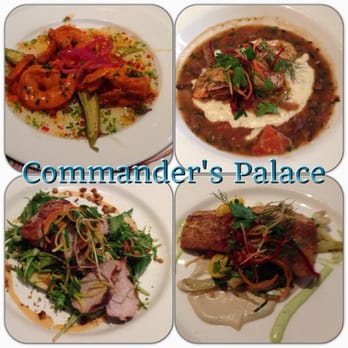 Commander's Palace - Our lunch appetizers and entrees today - Cajun/Creole Near Me - New Orleans, Louisiana