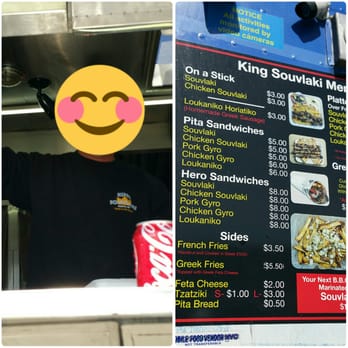 King Souvlaki - How ya doing! Decisions, decisions, decisions! - Food Trucks Near Me - Bayside, New York King Souvlaki - How ya doing! Decisions, decisions, decisions! - Food Trucks Near Me - Bayside, New York
