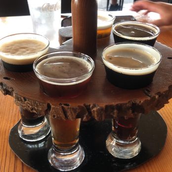 Dead Bear Brewing - a flight of beers - Breweries Near Me - Grayling, Michigan Dead Bear Brewing - a flight of beers - Breweries Near Me - Grayling, Michigan