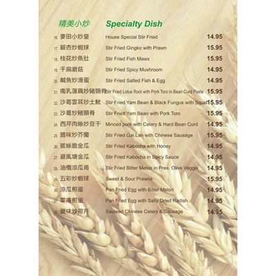 Menu photo 6 Golden Spring Restaurant Vancouver, BC Menu photo 6 Golden Spring Restaurant Vancouver, BC