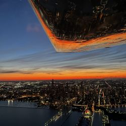 Delta Fox - Sunset over Chicago