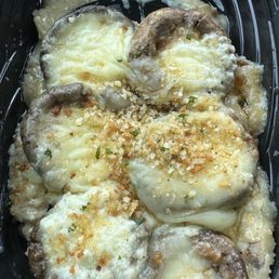 White Cheddar Stuffed Mushrooms