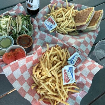 Southernmost Sandy’s Cafe - Skirt Steak Tacos and Cuban sandwich - Food Trucks Near Me - Key West, Florida Southernmost Sandy’s Cafe - Skirt Steak Tacos and Cuban sandwich - Food Trucks Near Me - Key West, Florida