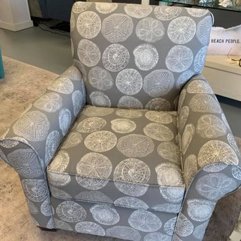 Our Coastal Home - How about a sand dollar swivel chair for your Emerald Isle home? - Home Decor Near Me - Morehead City, North Carolina Our Coastal Home - How about a sand dollar swivel chair for your Emerald Isle home? - Home Decor Near Me - Morehead City, North Carolina