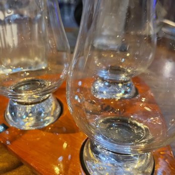 Pilars Martini - Empty glasses the flight of whiskey was famtastic - Piano Bars Near Me - Winter Garden, Florida