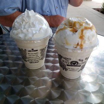 Just Love Coffee Cafe - Georgetown - Frappe!!  All day! Yea!! - Coffee & Tea Near Me - Georgetown, Texas
