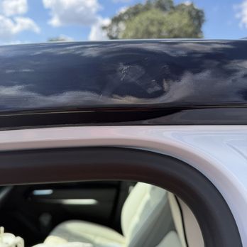 Quick Quack Car Wash - Huge dent above driver door - Car Wash Near Me - Cypress, Texas Quick Quack Car Wash - Huge dent above driver door - Car Wash Near Me - Cypress, Texas
