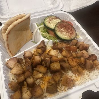 Kabob & Gyro Hub - Chicken Platter - Mediterranean Near Me - Yuba City, California